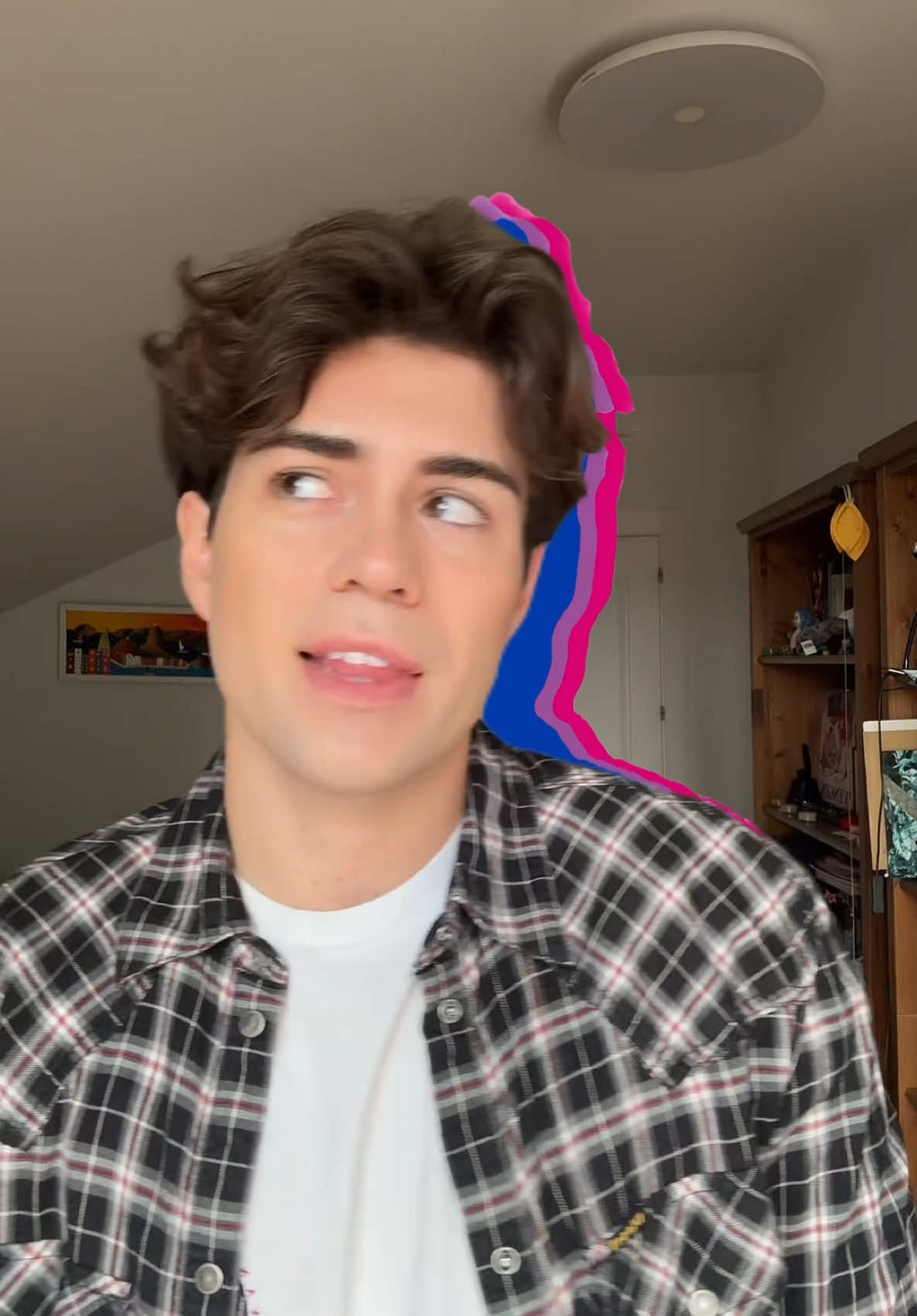 A post by @benjikrol on TikTok caption: I am the latest colors 