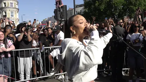 A post by @latto777 on TikTok caption: Big mama in London 🫶 @DJ AG ONLINE🎧✌🏾🇬🇧  #fyp 