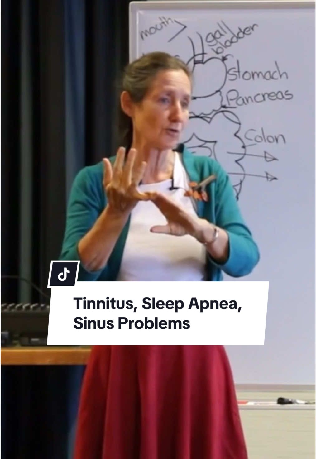 A post by @thehealthyyhabitat on TikTok caption: #tinnitus #sinus #sleepapnea #health #natural #holistichealth #tips #allergy #dairy #wheat #lecture #didyouknow 