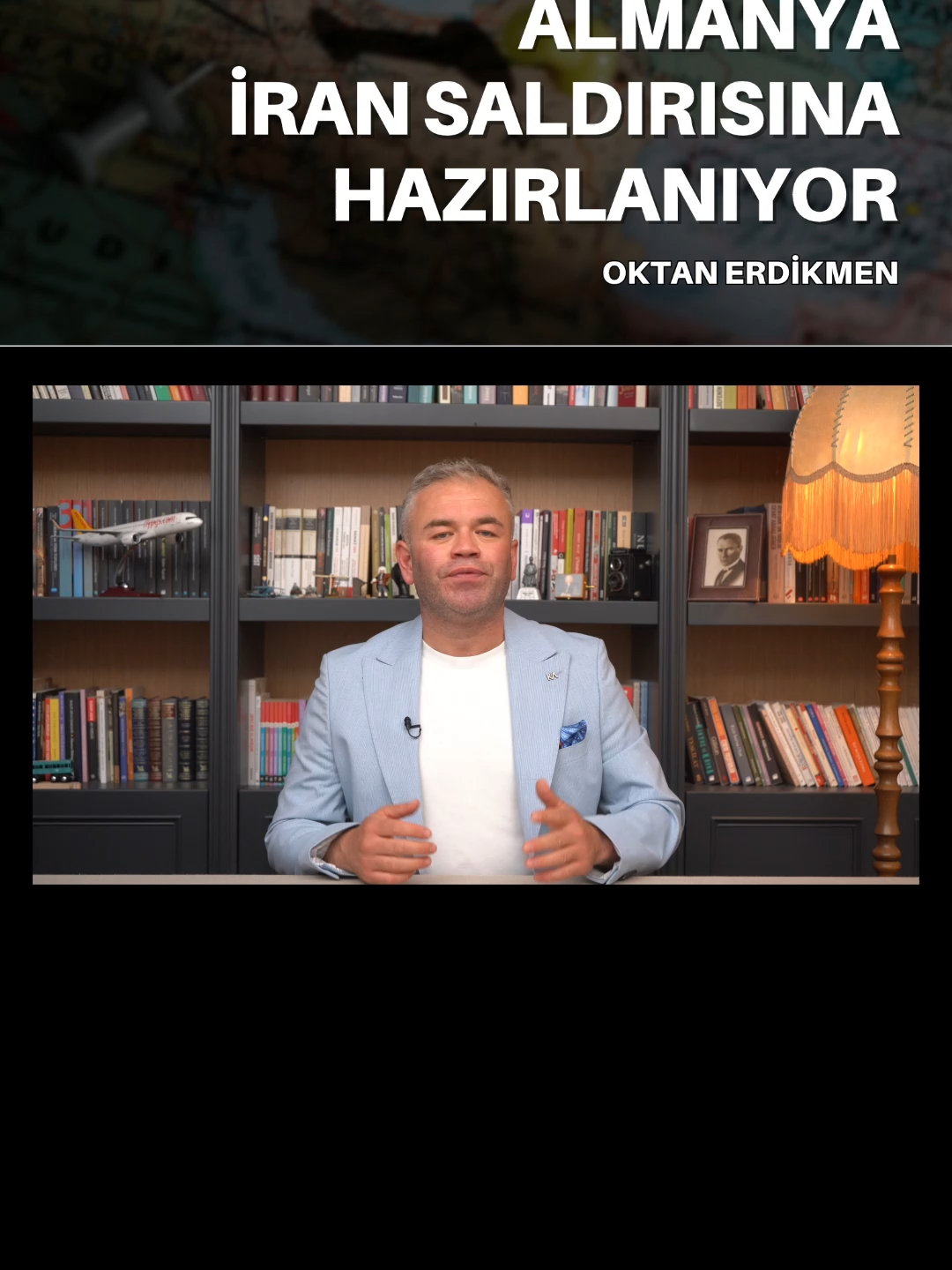 A post by @oktanerdikmen on TikTok caption: Almanya: İran bize de saldırabilir #oktanerdikmen