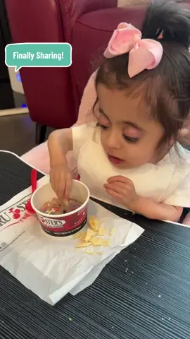 A post by @ourlittlemms on TikTok caption: She really said, here’s some Mama, just let me eat my ice cream in peace already 😂😂 #funny #funnyvideos #kidsoftiktok #eating #icecream #brusters #icecreamcone #crunch #asmr #mukbang #foodie #foodlover #twins #cute #fyp #foryoupage 