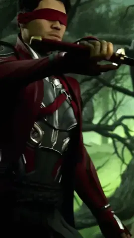 A post by @mortalkombat on TikTok caption: Need to take down an unstoppable collective of souls bound by magic? Kenshi can take a stab at it. #MK1 #Kenshi #Ermac