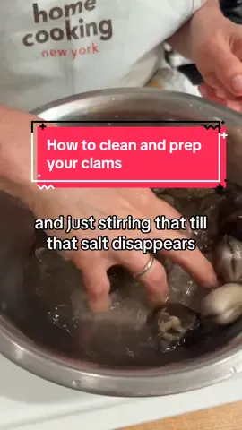 A post by @thechefsmartypants on TikTok caption: To me, summer means clam season so let me show you how to prep and clean your clams!  2 spots left for our France trip! Book before July 1st and get $250 off at checkout. Link in bio to book!  #clams #seafood #mussels #cooking #cookingtips @SitkaSeafoodMarket @Whole Foods Market 