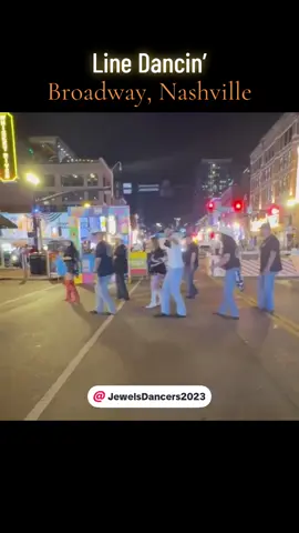 A post by @urbancowboylinedancing on TikTok caption: Had the pleasure of line dancing to some great country music with these awesome folks from Ohio over CMA Fest weekend in Nashville! #yeehaw #cmafest2025 #countrymusic #nashville #fyp 🤠