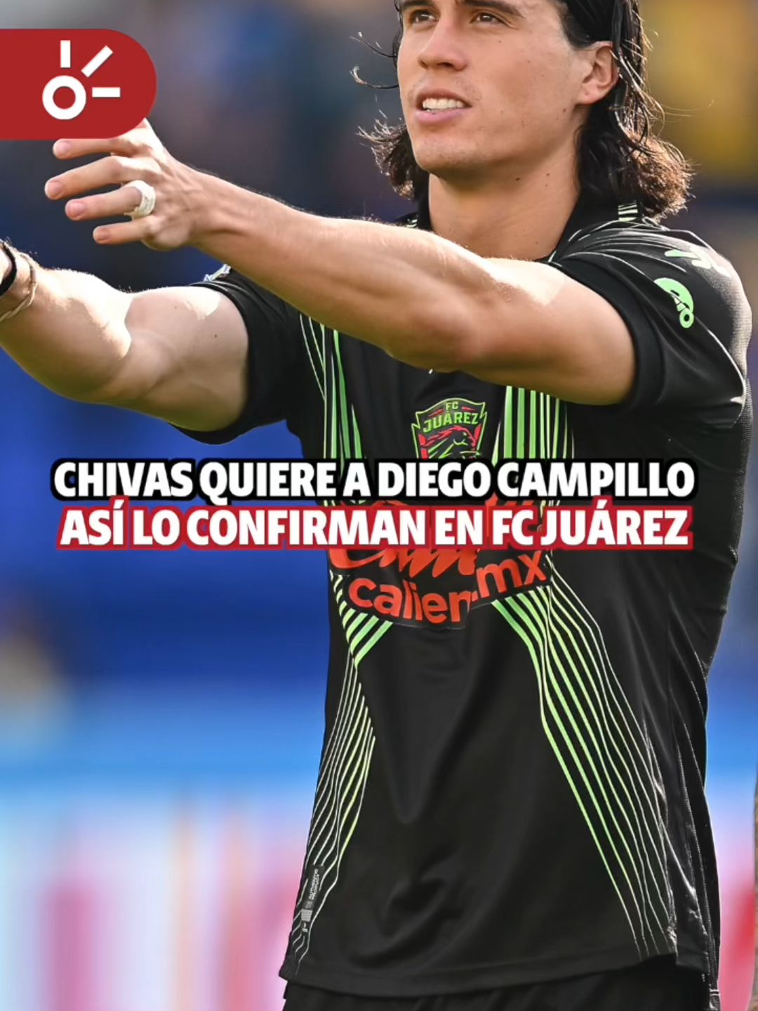 A post by @clarosports on TikTok caption: ¡OJITO ACÁ, CHIVAHERMANOS!👌🏽😮‍💨 La directiva de Chivas sigue en la búsqueda del fichaje de un defensa central, y han insistido en la opción de repescar al zaguero de su cantera, Diego Campillo, quien actualmente defiende los colores de Juárez FC y por el cual ya han hecho el intento de ficharlo.🧐 ¿OPINIONES?👀 #TikTokDeportes #Futbol #Deportes #Chivas #FCJuarez #FIchajes #FichajesChivas