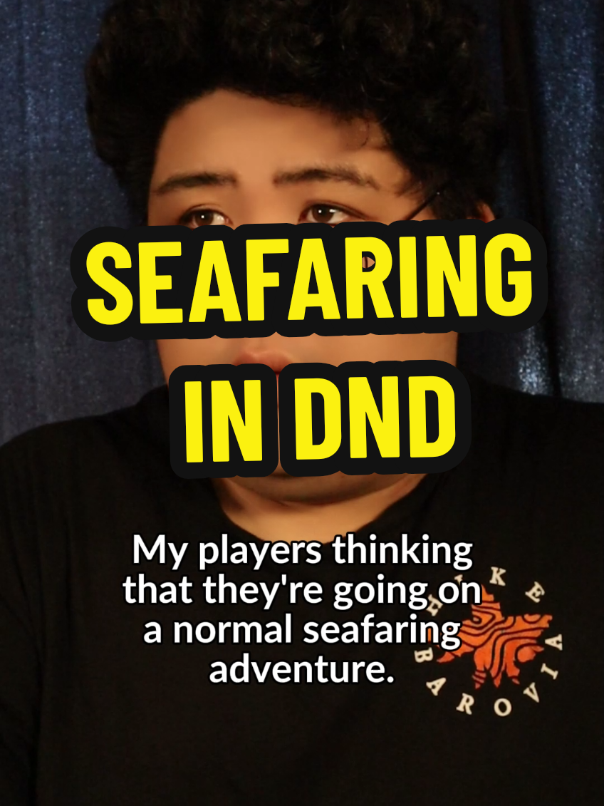A post by @toohardthebard on TikTok caption: Storm encounters and sinking ship scenarios are some of my favorites! #dungeonsanddragons #dnd #dnd5e #dndtiktok #dndmeme #fyp #foryou 