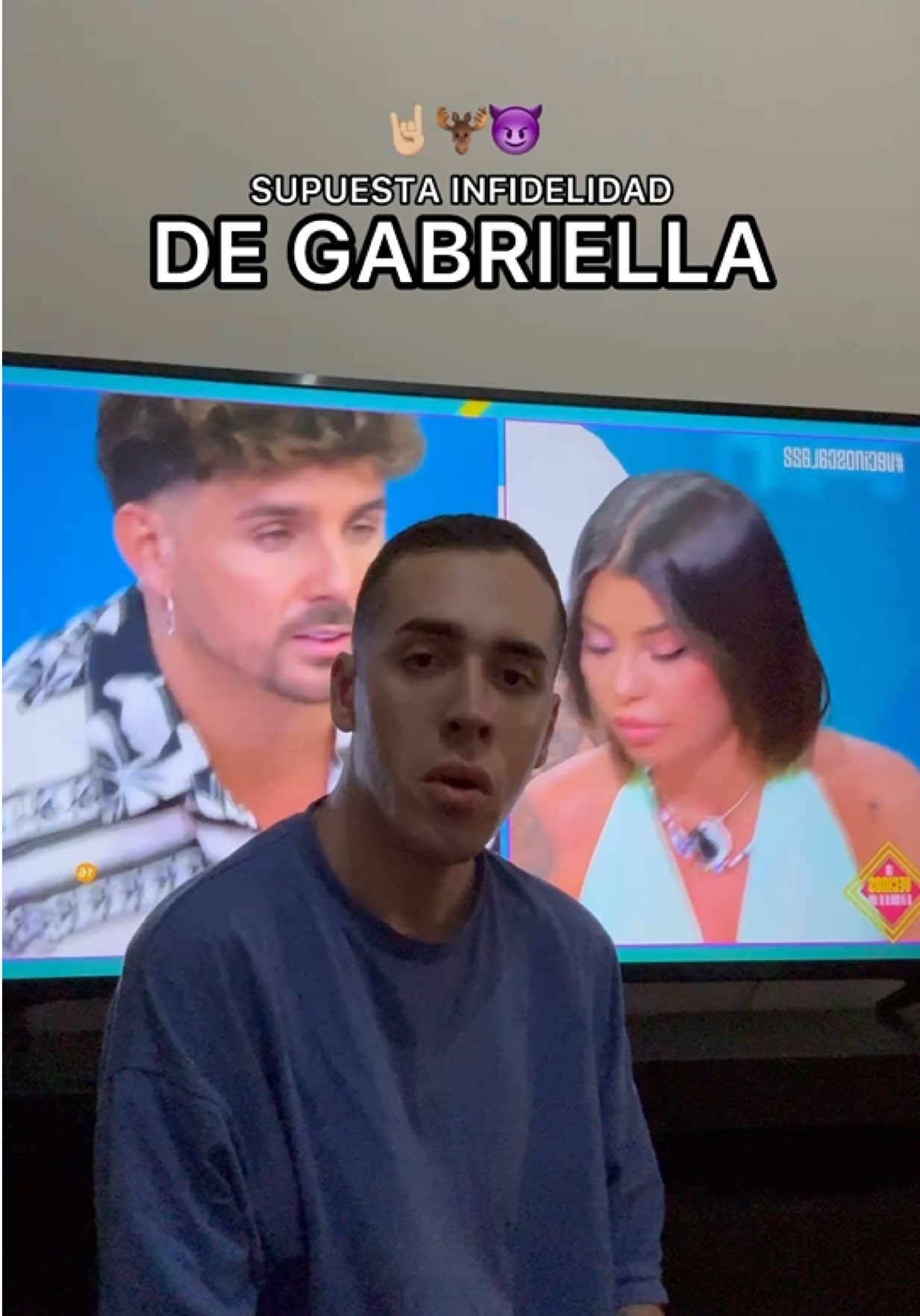 A post by @jorgecyrus on TikTok caption: SUPUESTA INFIDELIDAD DE GABRIELLA A MANUEL 😈🤘🏼🫎