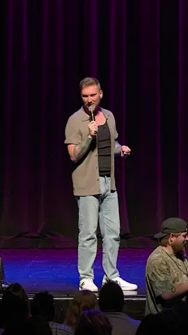 A post by @matt_mathews on TikTok caption: @LensCrafters got you a new client #comedian #standupcomedy #crowdwork #steviewonder 