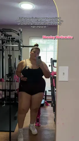 A post by @nanzie_peachez on TikTok caption: FOCUS ON YOU!!! Stop comparing stop wishing. Just FOCUS ON YOUR OWN GOALS & PROGRESS.  #focusingonmyself #maincharacterenergy #gymmotivation 