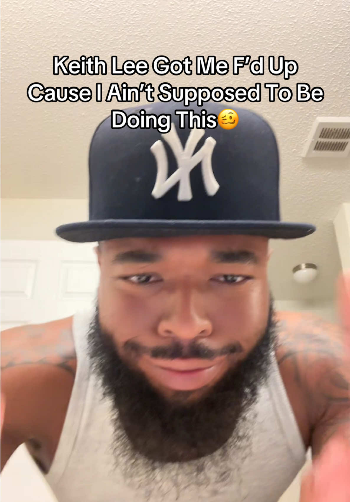 A post by @deathstrokefitness on TikTok caption: @Keith Lee Mane You Got Me Up Here Doing Trends😂 #keithlee 