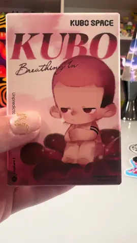 A post by @nathan_fox_was_here on TikTok caption: Kubo Breathing in mystery box! @POP MART @POP MART US #kubo #popmart 