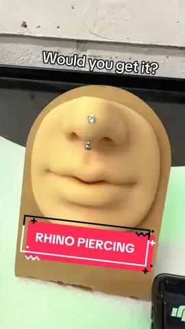 A post by @axtrig on TikTok caption: (Needle Trigger ⚠️) FOR FUNSIES 👃🏼#fyp #foryou #foryoupage #piercingtok #axtrig #piercingsoftiktok #foryourpage 