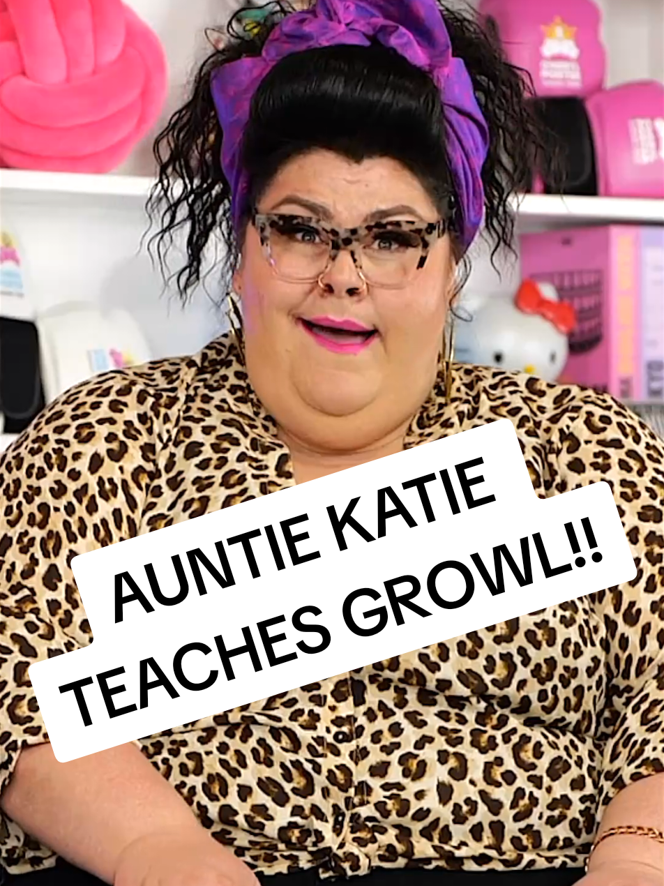 A post by @cherylporterdiva on TikTok caption: How did I do #singers? @Katie Kadan #growl #fyp #vocalcoach 