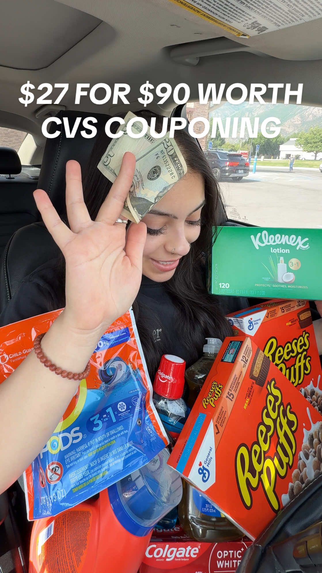 A post by @couponingwithtina on TikTok caption: What a GOOD week to be back couponing at CVS 🥹 If you have $27, here’s how you’re going to stretch it to the max by using digital coupons & rolling store rewards 🛍️ These deals are valid until 6/21 🎉 #cvs #cvscouponing #howtosave #couponingforbeginners #couponingcommunity #deals 