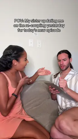 A post by @bryanthediamond on TikTok caption: Tea so hot my iPad is OVERHEATING #fyp #loveislandusa #loveisland #episode13 #besties #bryanthediamond 