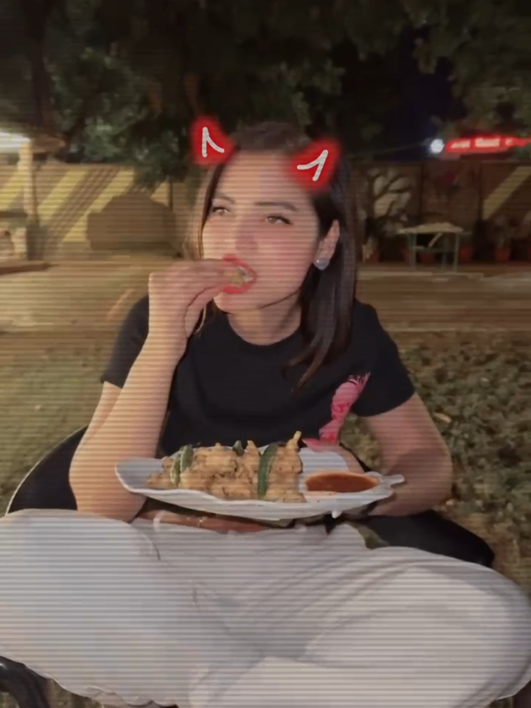A post by @sachi_sahu on TikTok caption: Monsoon Coming😁 #tiktok #chillwithtiktok #food #couple 