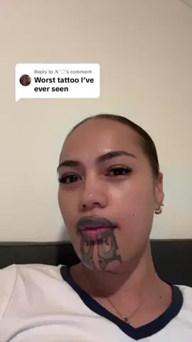 A post by @scm_ink on TikTok caption: Hope I pronounced it right🥲 #fyp #foryoupage #tattooartist #tatted #tattoos #viral #tattooideas #facetattoo #maori #moko #tattoo 