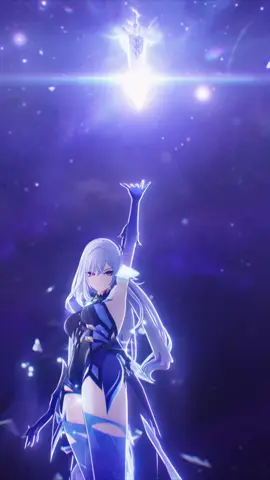 A post by @genshinimpact_en on TikTok caption: Skirk's Character Trailer (Extract 2) | #GenshinImpact #Skirk #FightLikeSkirk