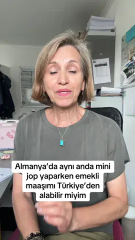 A post by @halide1904 on TikTok caption: Almanya’da mini jop yaparken aynı anda Türkiye’den emeklilik maaşımı alabilir miyim. Evet alabilirsiniz ama dikkat etmeniz gereken noktalar var. #8-Minijob ve Türkiyede Emeklilik!!!! #almanyad akitürkler #emekli #minijob #almanya #rentenversicherung #türkiye #avrupa #almanyadayasam ##avusturyadakitürkler #fransadakitürkler #avrupadakitürkler #berlindekitürkler #@SercioGermany #istanbul #haberler #almanyadan akitürkler #emekli #minijob #almanya #rentenversicherung #türkiye #avrupa #almanyadayasam ##avusturyadakitürkler #fransadakitürkler #avrupadakitürkler #berlindekitürkler #@iSercioGermany #istanbul #haberler #almanyadanhaberler #gündem #bendenalhaberi haberler #gündem #bendenalhaberi #kesfetteyizzzzz #kesfet 