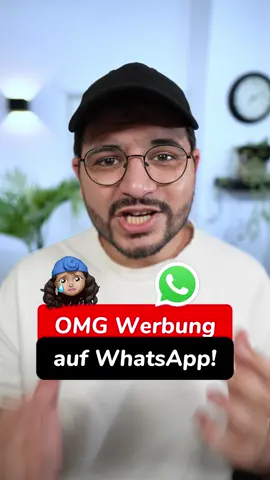A post by @tiktoktechnik on TikTok caption: 🤯 OMG: WhatsApp bekommt Werbung! Die Werbefreie Version ist bald vorbei. #whatsappnews #whatsapp