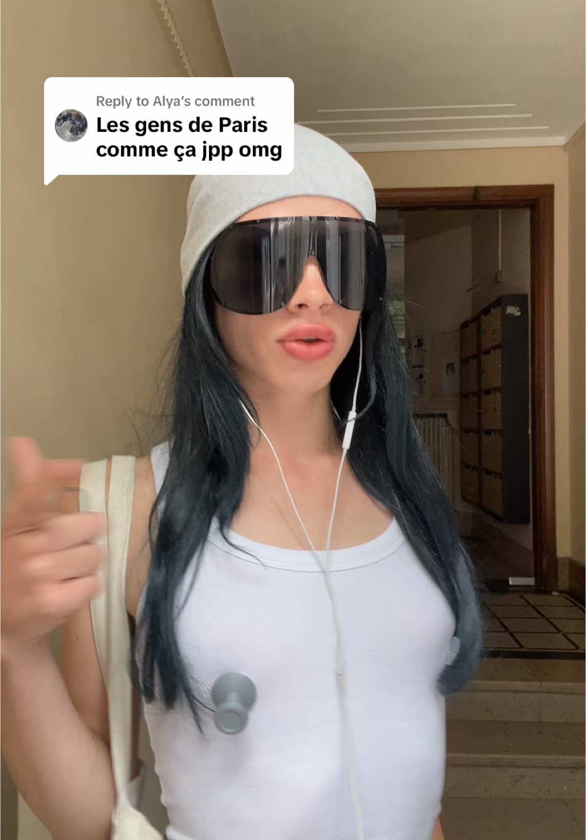 A post by @pewiyana on TikTok caption: Replying to @Alya  #parisienne #privilege 