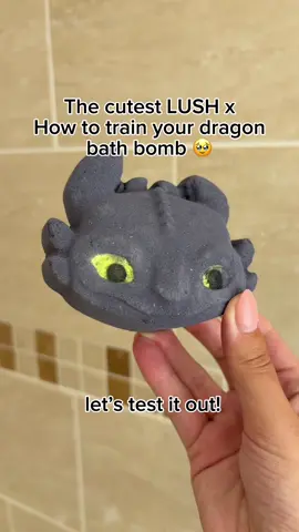 A post by @lushreview on TikTok caption: the cutest lush x how to train your dragon bath bomb 😍 #CapCut #viral #lushcommunity #lushproducts #fyp #viralvideo #viraltiktok #foryou #lush #lushbath #lushcosmetics #bathbomb #foryoupageuk #foryoupage #howtotrainyourdragon 