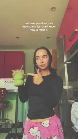 A post by @chynasolder on TikTok caption: or you’ve had a bad matcha for a chain 