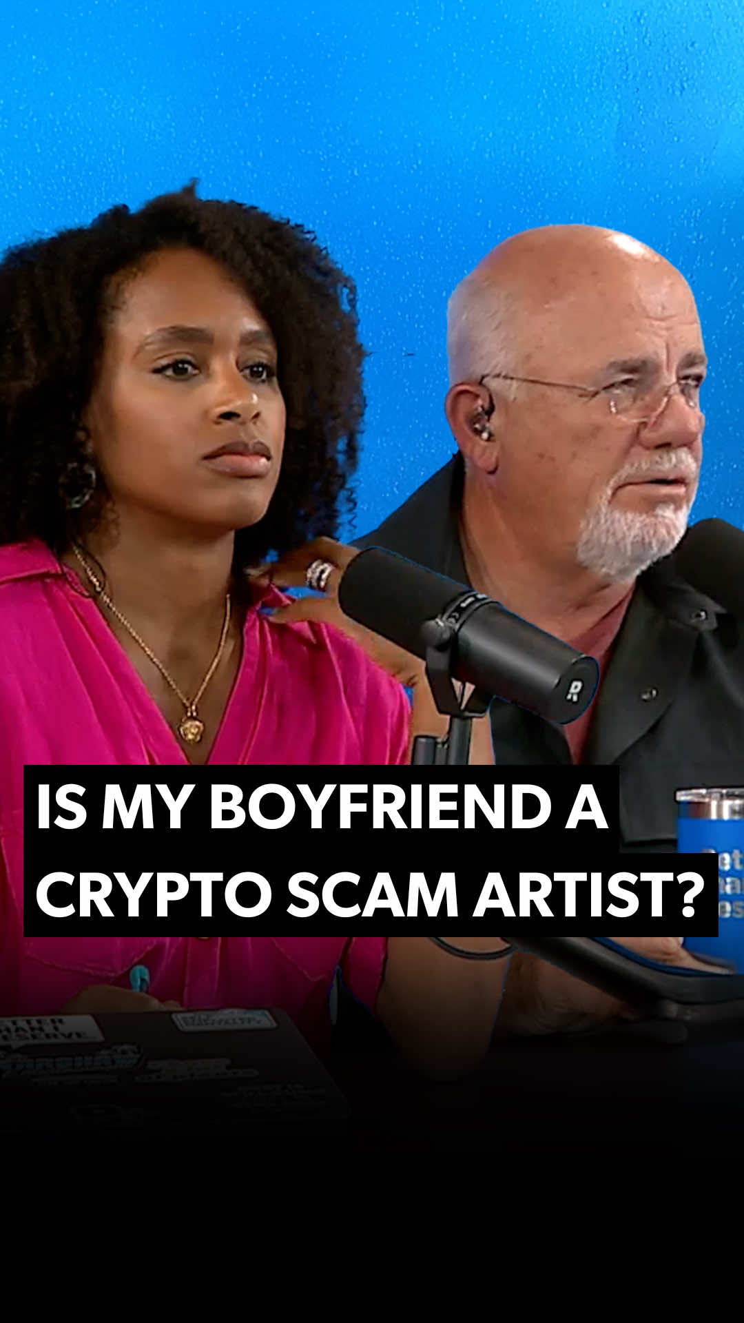 A post by @daveramsey on TikTok caption: When something doesn’t feel right, it’s usually because it isn’t. #crypto #relationshipproblems #scammer #datingstorytime 