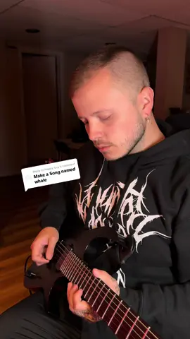 A post by @rjpasin on TikTok caption: Replying to @Happy Guy song name : whale #metalcore #posthardcore #rjpasin 