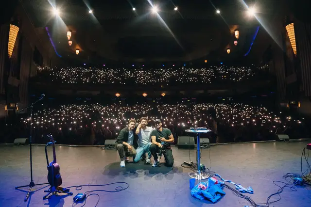 A post by @morganjay on TikTok caption: Almost 18 years in the game and I did my biggest show yet in London at the Eventim Apollo Hammersmith. Thank you love nation. Thank you everyone. Feeling grateful. This European tour has been a trip of a life time. Only a few more cities left. Photos by @Nathersonn 