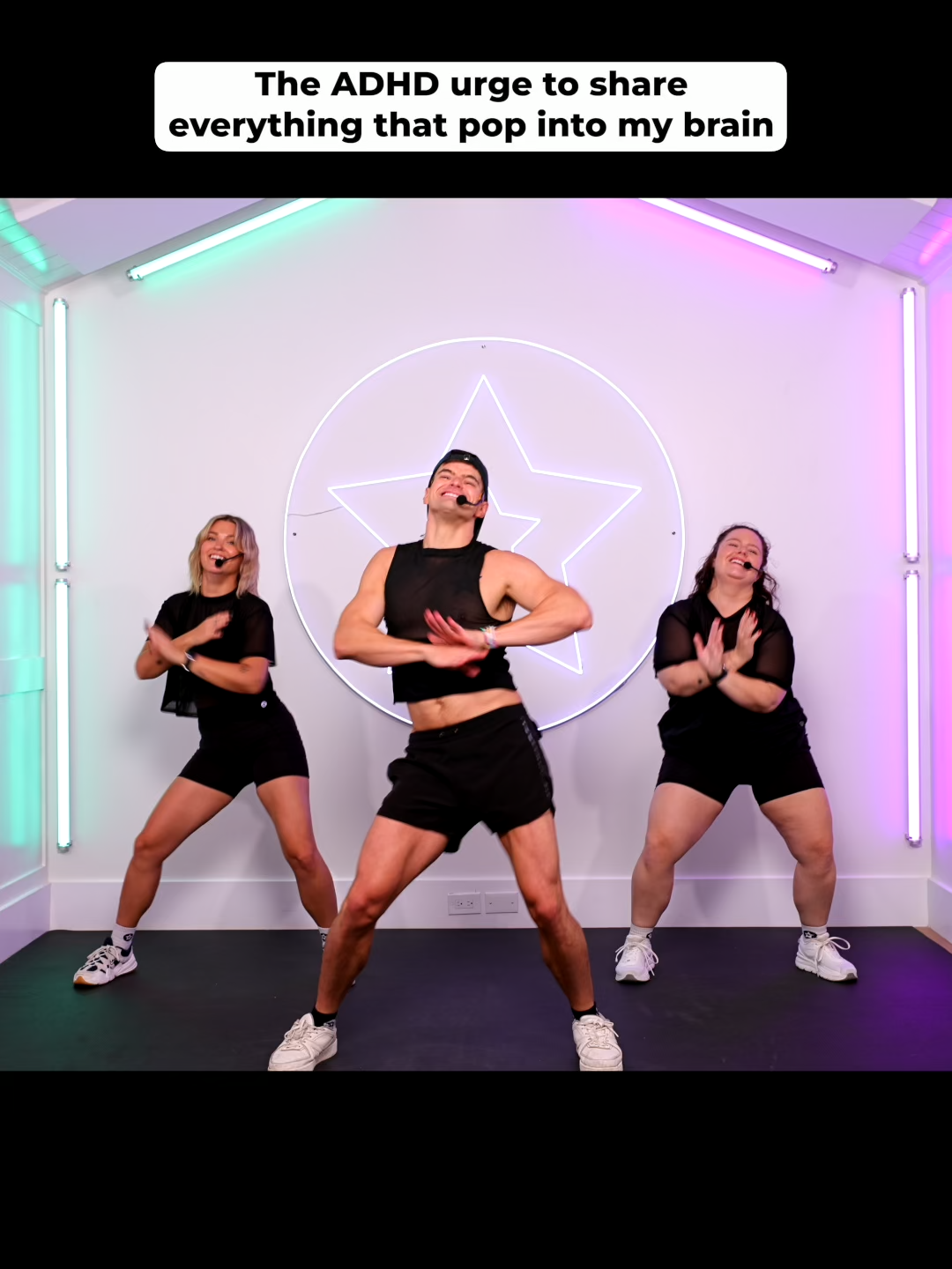 A post by @thefitnessmarshall on TikTok caption: i have no filter @adflorea @haleyjordan12