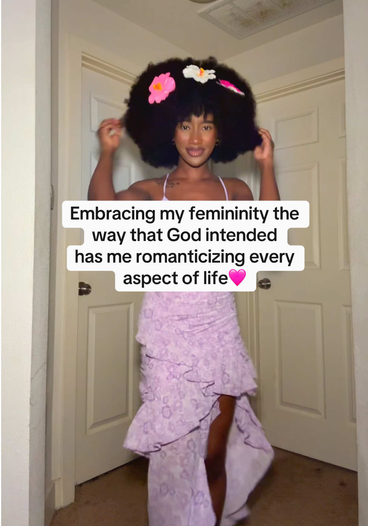 A post by @thatssomaygan on TikTok caption: God’s lil princess fr #femininity #feminine 