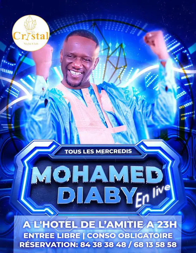 A post by @mohdiaby223 on TikTok caption: #delire #music #ambiance 