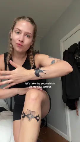 A post by @kingkendall on TikTok caption: i just got so much hotter #tattoo #tattoos #tattoogirl 