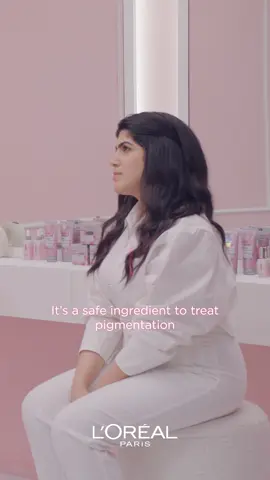 A post by @sarahhmiladd on TikTok caption: جربنا انا و ميرا عالم الميلازيل 🥹 نتيجة غيير على البشرة ! ♥️  @L’Oréal Paris #SkinCare #lorealparis #darkspots #skin #melasyl 