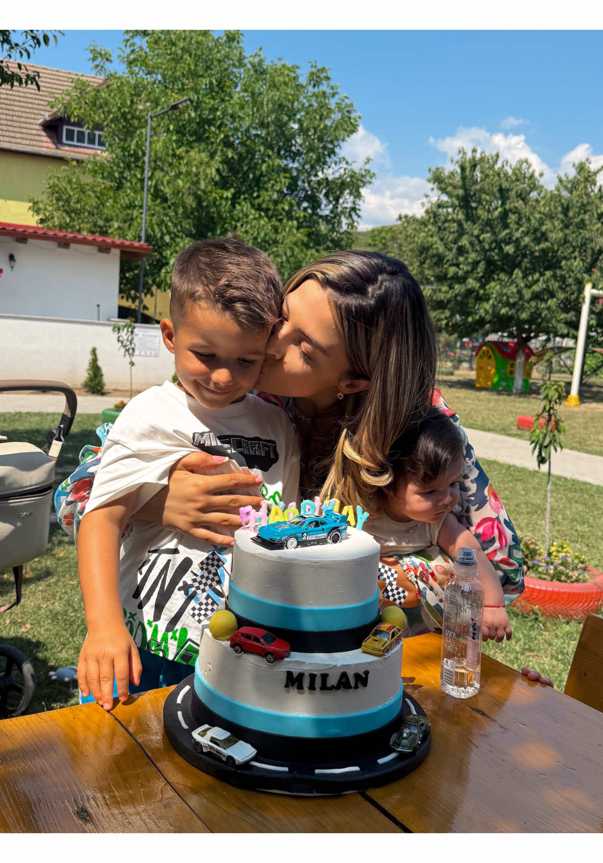 A post by @daniela.iliescu on TikTok caption: Prima noastră iubire, azi toată ziua a fost despre tine 💙 La mulți ani, suflet bun 💙💙💙 Ești un copil atât de iubit de noi, de oameni și mă bucur ca toată iubirea noastră se reflectă în comportamentul tău. Oricine te-a cunoscut, spune despre tine ca ești un copil blând și bun 🥰 Te iubim in fiecare zi tot mai mult și ne dorim sa te creștem frumos și cu principii de viață sănătoase 💙