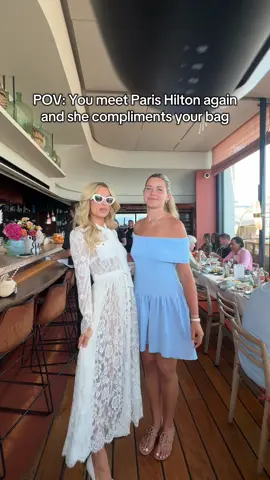 A post by @gabbyygonz on TikTok caption: Bought this bag 3 days ago, never regretting it now @ParisHilton 👑 