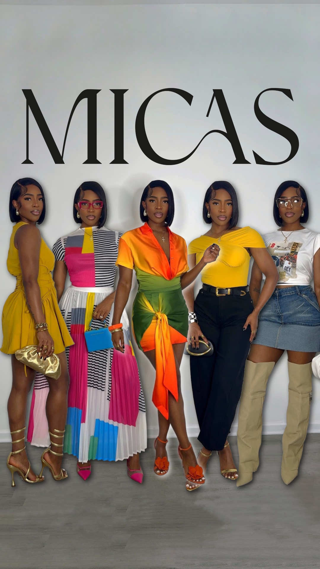 A post by @bronnnieee on TikTok caption: Spring/Summer Looks From @MICAS ☀️Use Code: "BriannaT12" for 12% Off ✨ #micasgal #shopmicas 