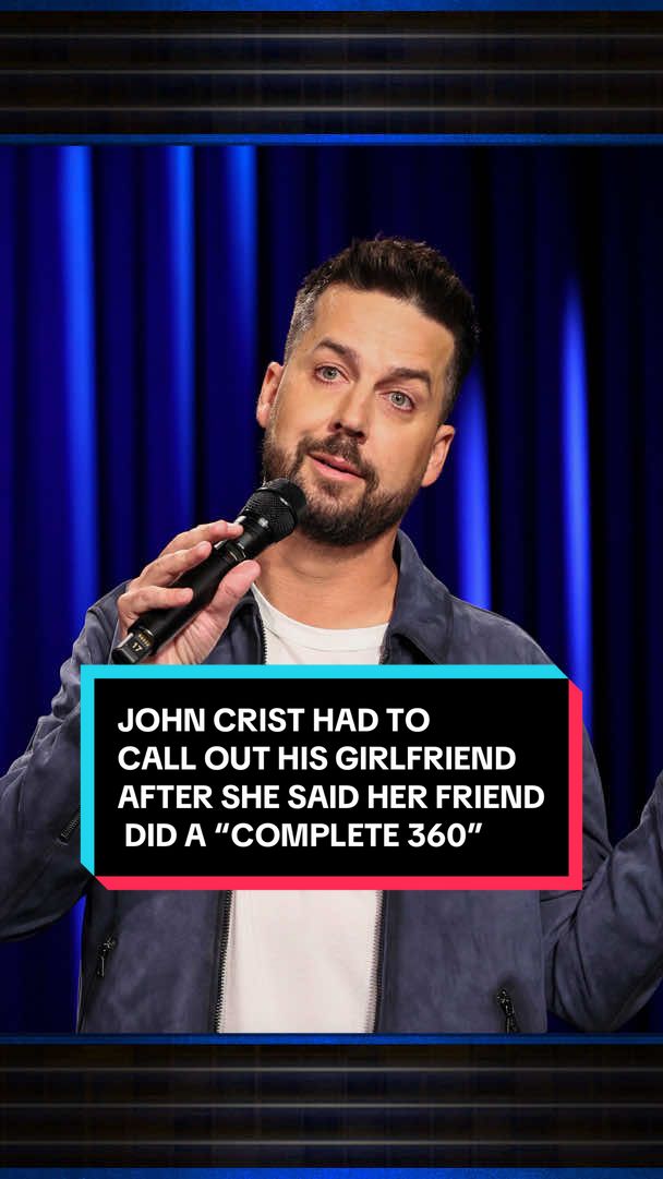 A post by @fallontonight on TikTok caption: @Johnbcrist had to call out his girlfriend after she said her friend did a “complete 360” 🤣 #FallonTonight #StandUp #TonightShow #JohnCrist  