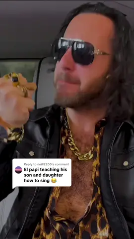 A post by @niallmacmillan on TikTok caption: Replying to @neill2200 El Pápi before she ran off with the kids 🎶🚘 #sweetchildofmine #solo #stepbrothers #elpapi #loco #niallmacmillan