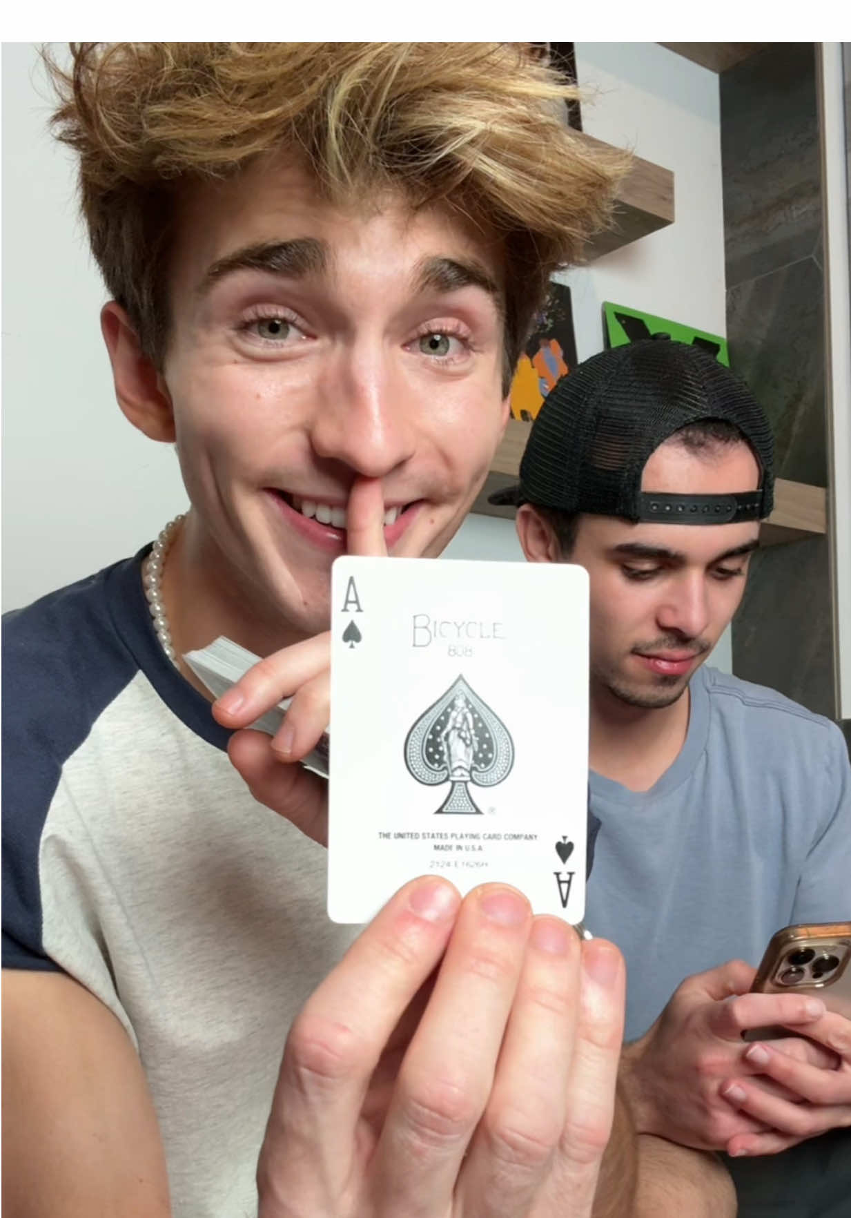 A post by @ashmagic on TikTok caption: Sleight of hand😂 “WHAT THE F***!” @PAS Magic 