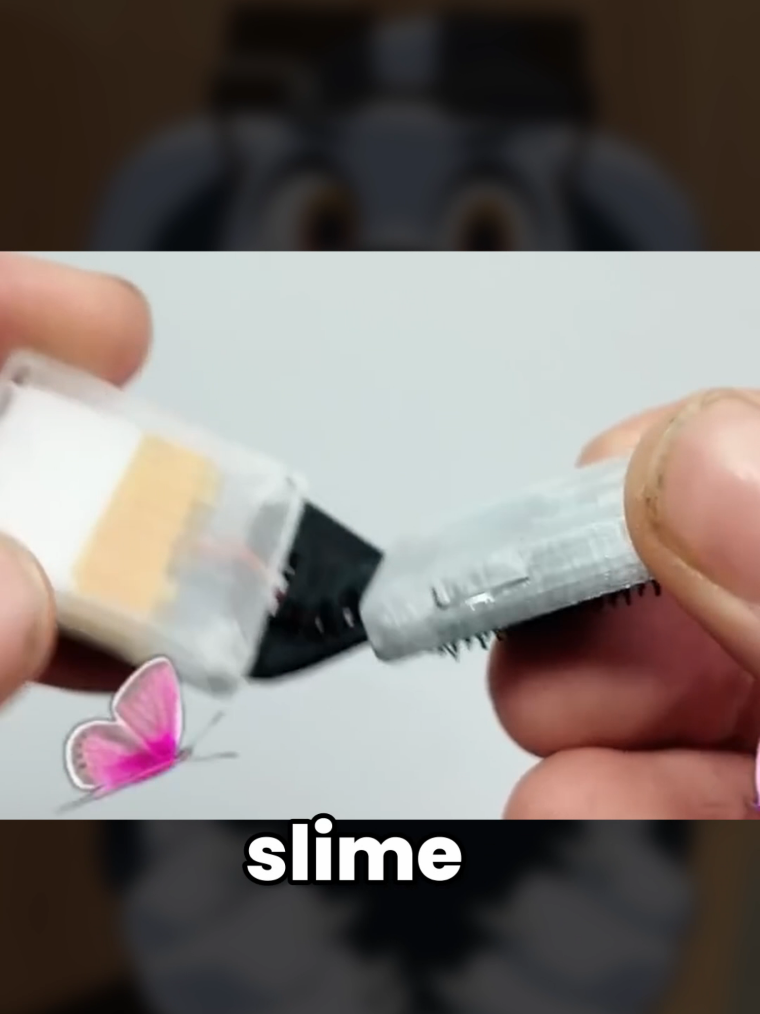 A post by @tahvovr on TikTok caption: My reaction to SlimeVR's new announcement. #furry #vrchat #fbt  ♫ Rhythm Factory - Zane Little Music