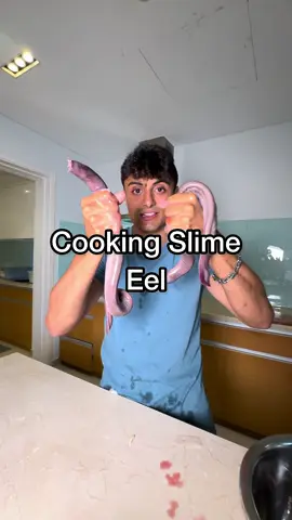 A post by @nick_kratka on TikTok caption: Slime eel 🤤 #seafood #seafoodlover 