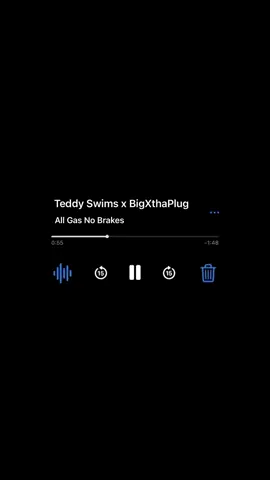 A post by @teddyswims on TikTok caption: The only way that we operate @BigXthaPlug. Out Friday.    🎶: All Gas No Brakes