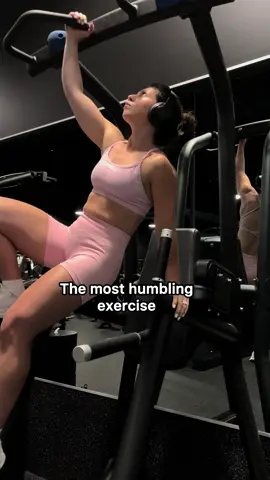 A post by @fit.with.alena on TikTok caption: Everything about it feels awkward 😅😅 #hanginglegraises #abworkout #awkwardgymmoments #gymthings #gymrelatable #gymfunny #abexercises 