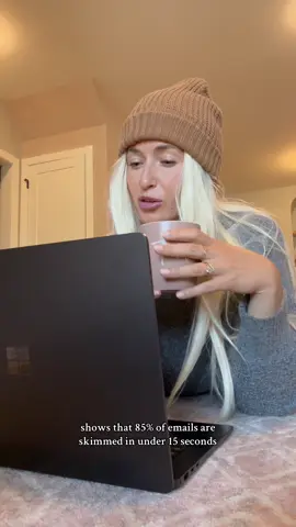A post by @loewhaley on TikTok caption: #microsoft365partner Brenda is *impressed in corporate* and will 100% be looking up how to use @Microsoft 365 Copilot to save her time going though all her emails