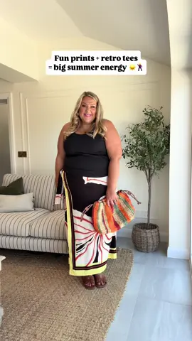 A post by @lauraadlington on TikTok caption: ad Not sure what to wear this summer? Try these 🫶 I have to say @simplybeuk are absolutely smashing it lately with their retro T’s and gorgeous prints. I really loved these looks! Shop them all in my stories on IG. Oh and don’t forget to let me know your fav in the comments 👇