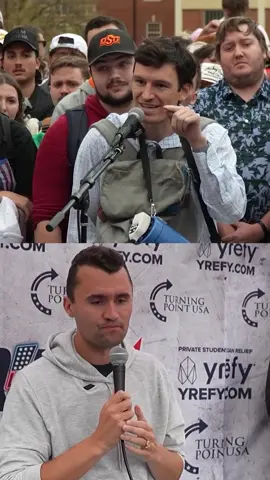 A post by @charliekirkdebateclips on TikTok