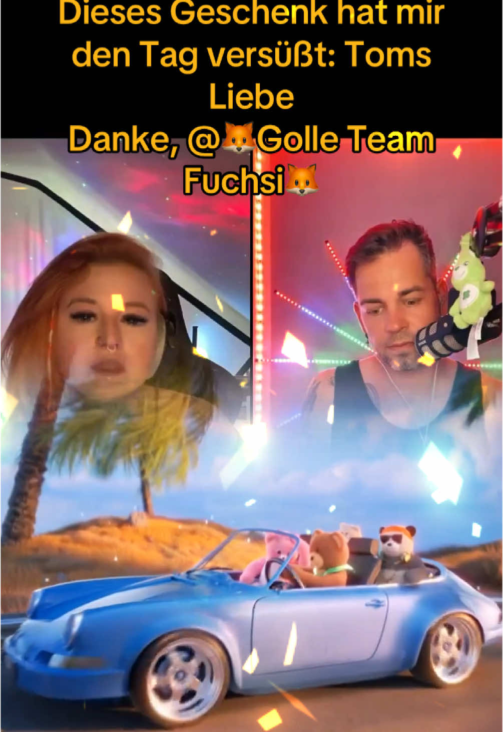 A post by @bunte005 on TikTok caption: 🦊Golle Team Fuchsi🦊, danke für dieses wunderbare Geschenk, das du mir in meinem LIVE gesendet hast! Daran werde ich immer gerne zurückdenken.@🦊Golle Team Fuchsi🦊 #tiktoklive #livehighlights #livegift #tomslove #tomsliebe 