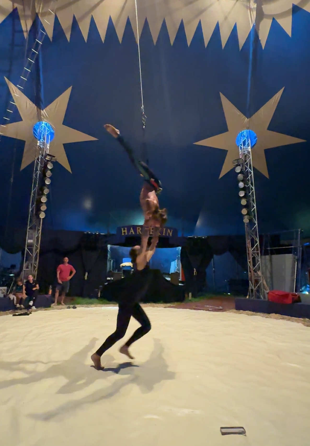 A post by @wow_family_circus on TikTok caption: #aerialist #circusartist #familycircus 